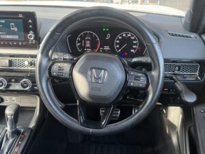 シビックにアクセルリング&ブレーキレバー取付