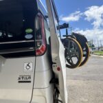 日産ルークスにピラーリフトを取り付け